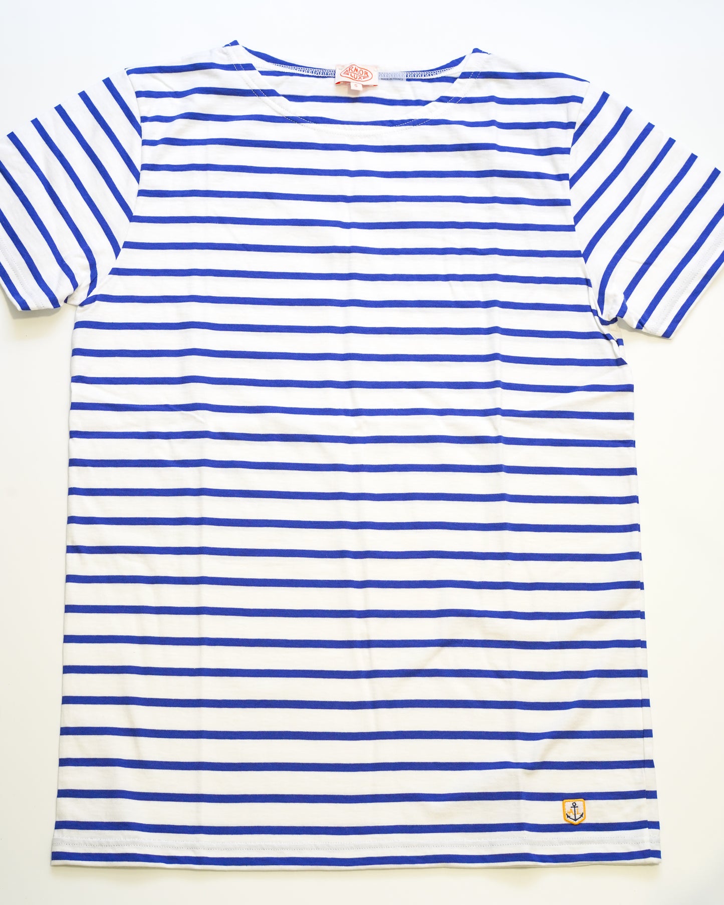 Camiseta Marinera Blanco y Azul