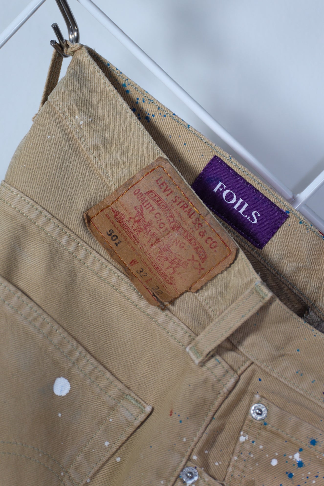 Pantalón Vaquero Ocre W32 L32