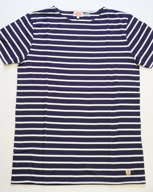 Camiseta Marinera Azul Marino y Blanco