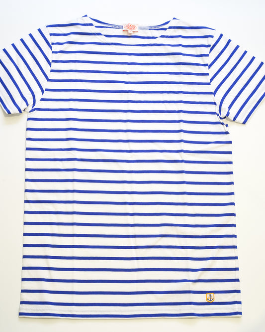 Camiseta Marinera Blanco y Azul